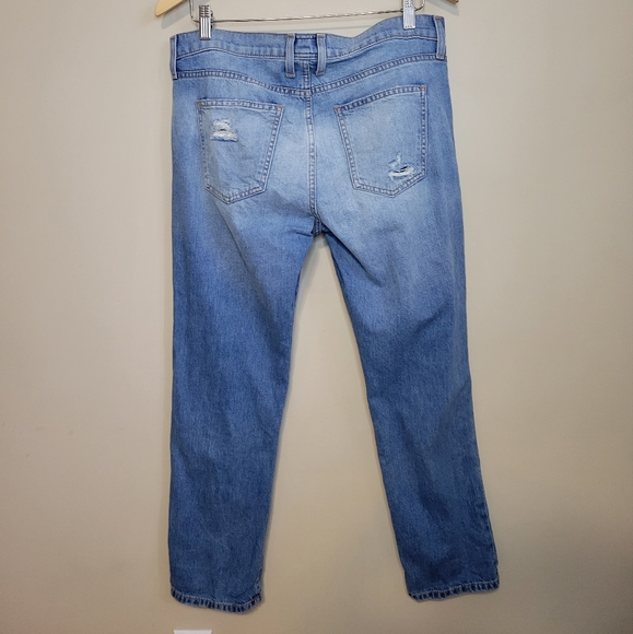 Current/Elliott The Fling Boyfriend Patchwork Jeans Size 29 - Picture 7 of 11